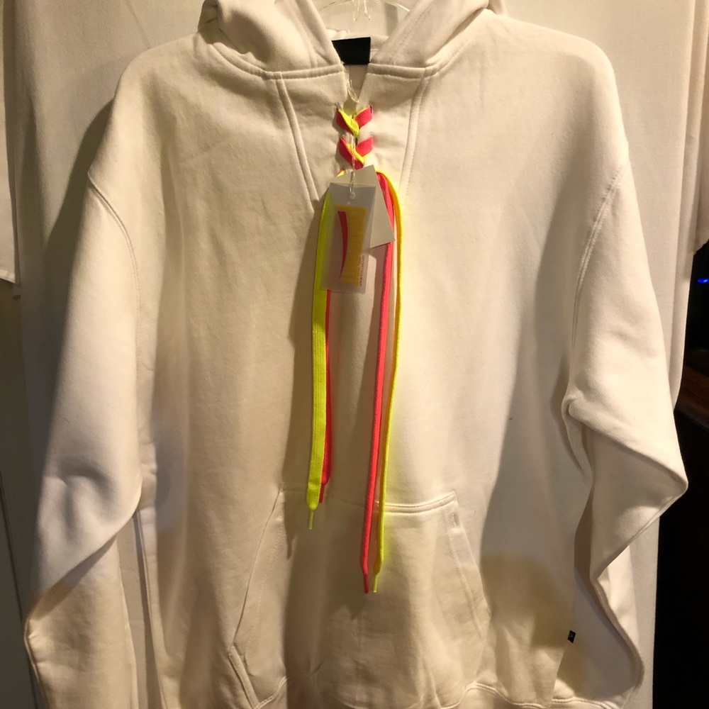 White hoodie